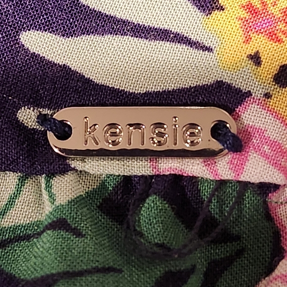 ‼️SOLD‼️ KENSIE Plus Size 2X-3X NWT Rayon Pajamas Set Navy/Pink - Picture 9 of 12